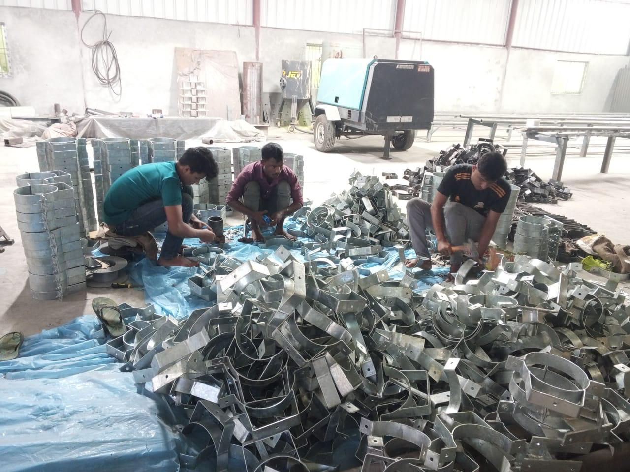 MS Clamps for Bridge Sewerage & Drainage Lines