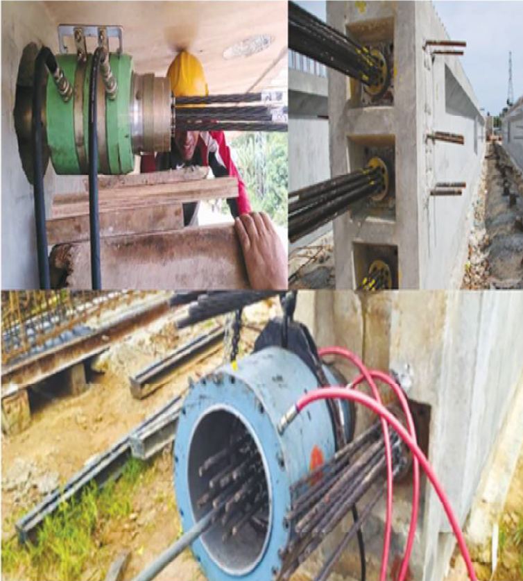 Pre and Post Tensioning